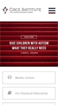 Mobile Screenshot of circeinstitute.org